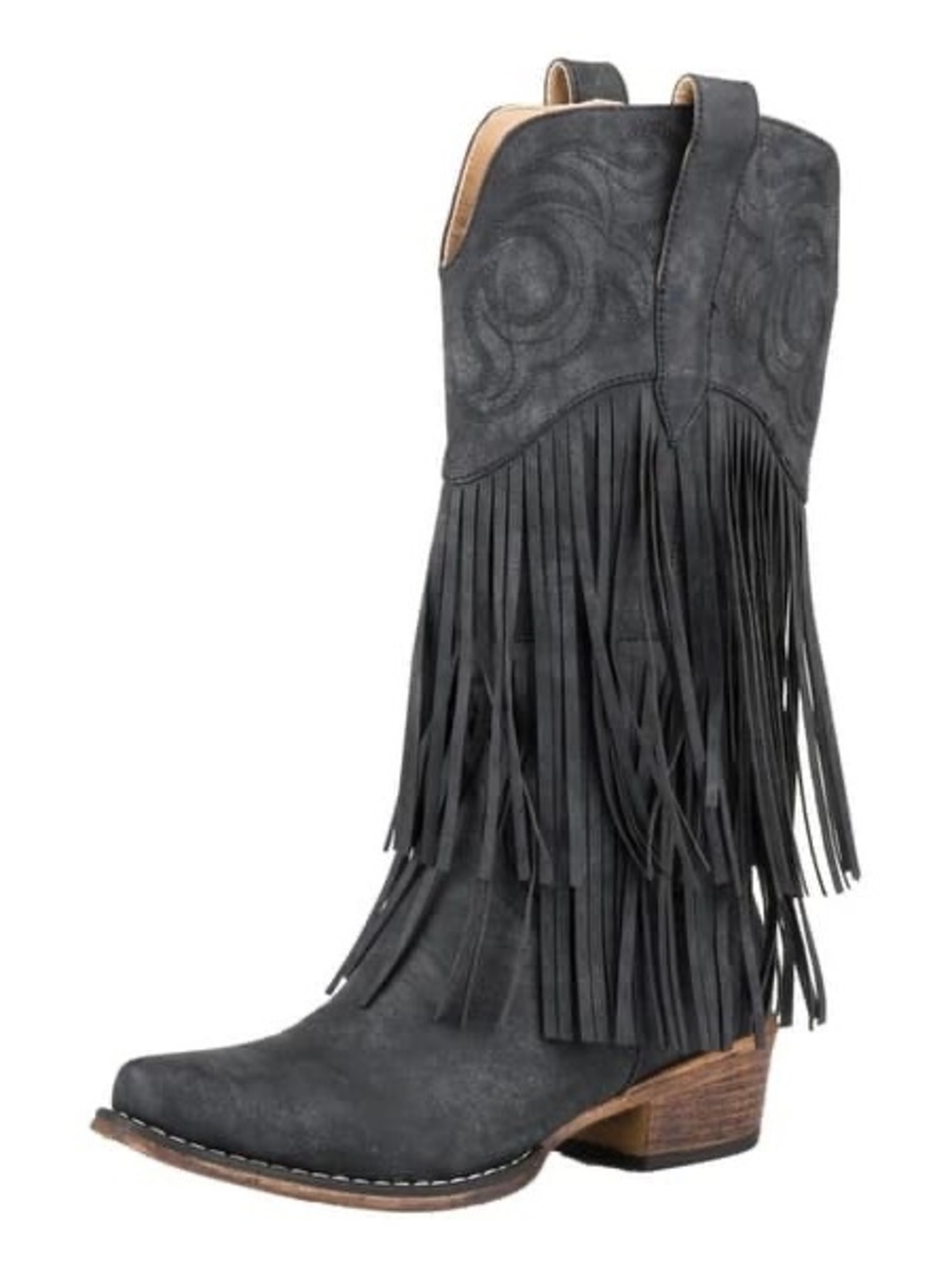 Roper Women's Fringe Western Boots